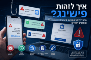 איך לזהות פישינג בהודעות SMS, וואטסאפ, מיילים, בנקים וקישורים חשודים