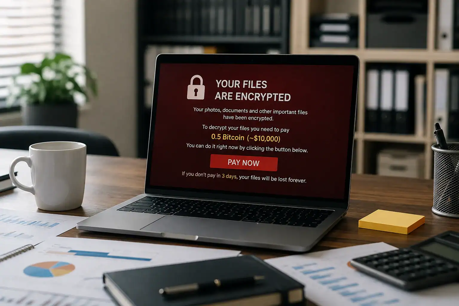 Read more about the article כופרה (Ransomware): איך מזהים, מונעים ומה עושים אם המחשב ננעל