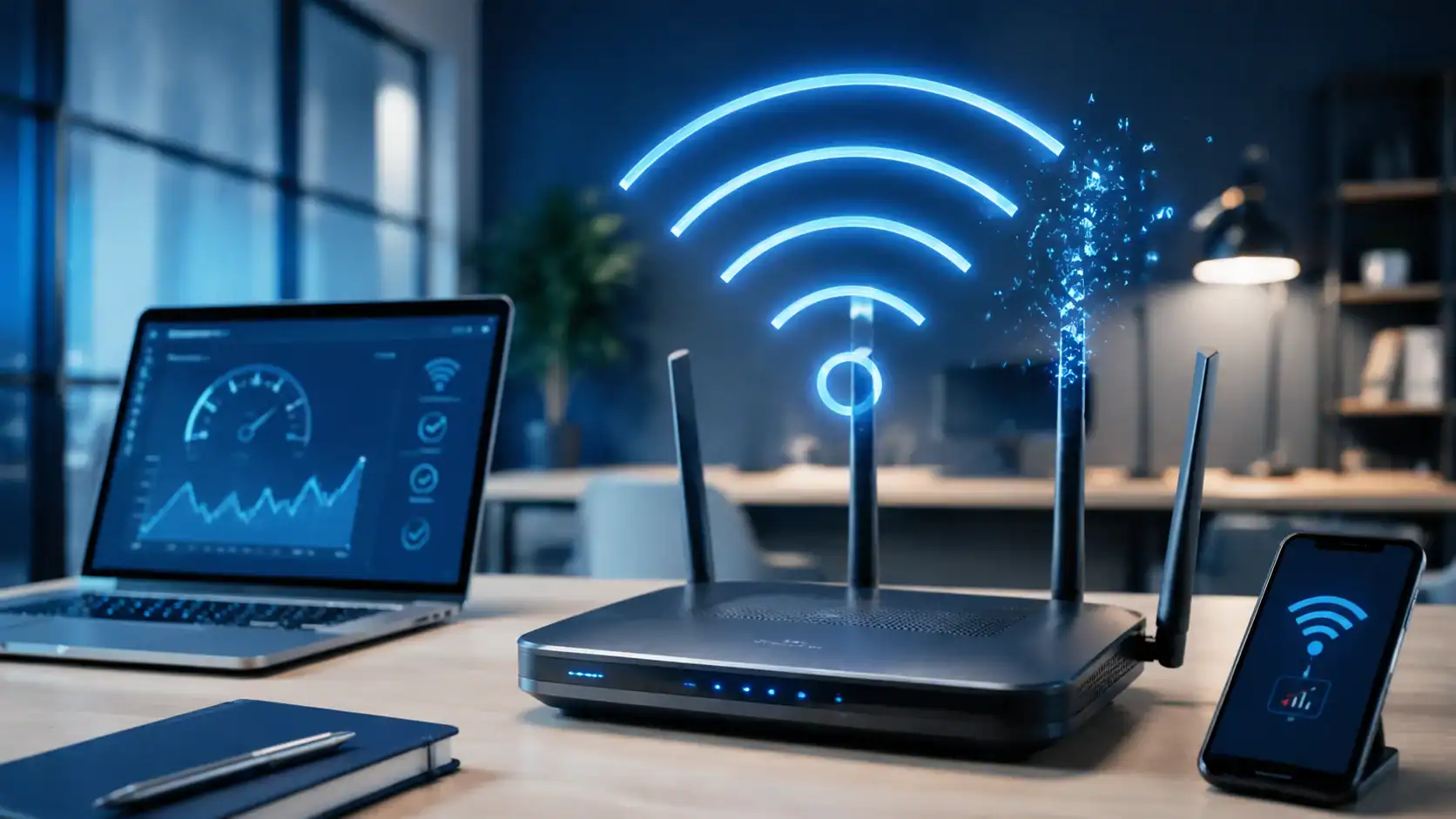 Read more about the article Wi-Fi איטי או מתנתק? מדריך לאבחון ופתרון תקלות רשת בבית ובעסק